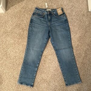 NWT Madewell Curvy Mid-Rise Perfect Jean 26 petite